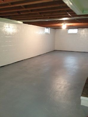 Basement painting York Pa